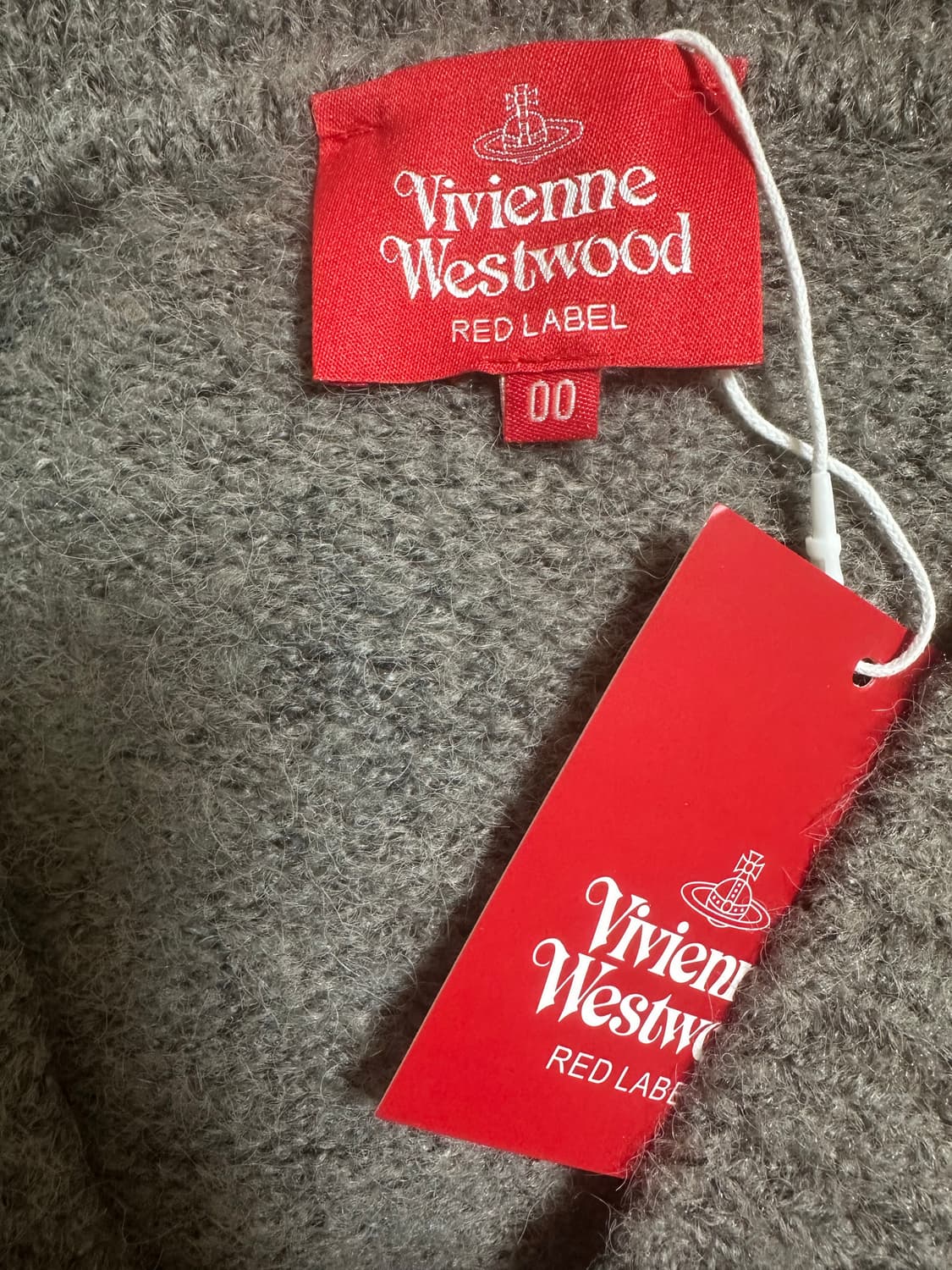 비비안웨스트우드 울알파카가디건 일본판레드 라벨 남여공용 정품 상품이미지8