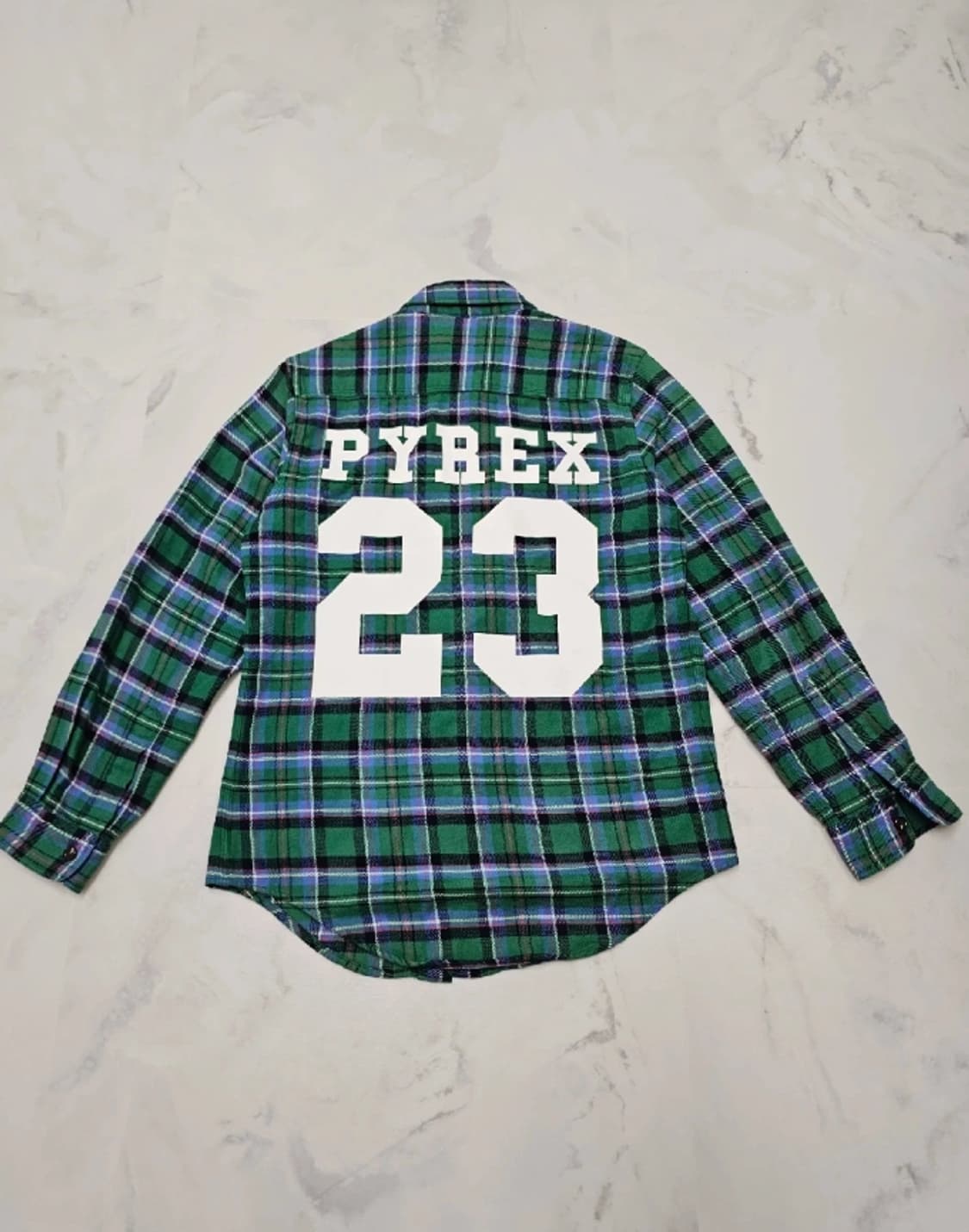 폴로 파이렉스 오프화이트 Rugby 체크 셔츠 95~100 상품이미지8