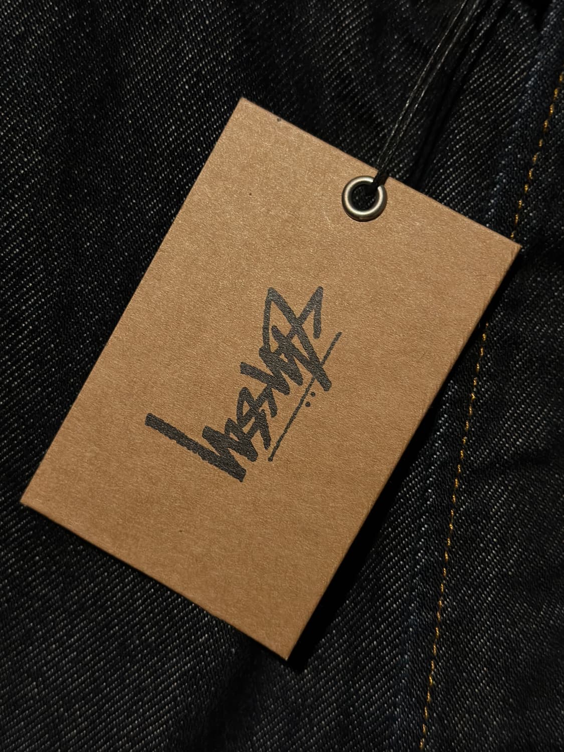 (새상품) 스투시 빅올진 린스드 인디고 34 상품이미지5