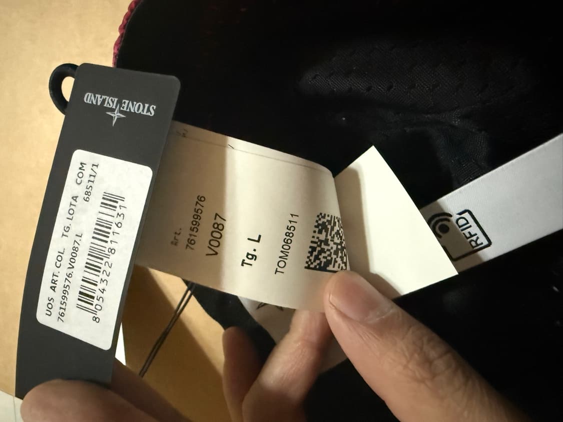 스톤아일랜드 나일론 메탈 볼캡 (L size) 상품이미지4