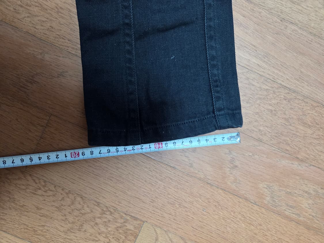 빈티지 디젤 검은속 면바지 남녀공용 28인치 상품이미지9