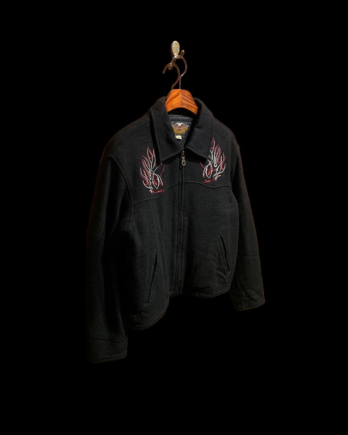 HARLEY DAVIDSON 울x레이온 집업 재킷 상품이미지2