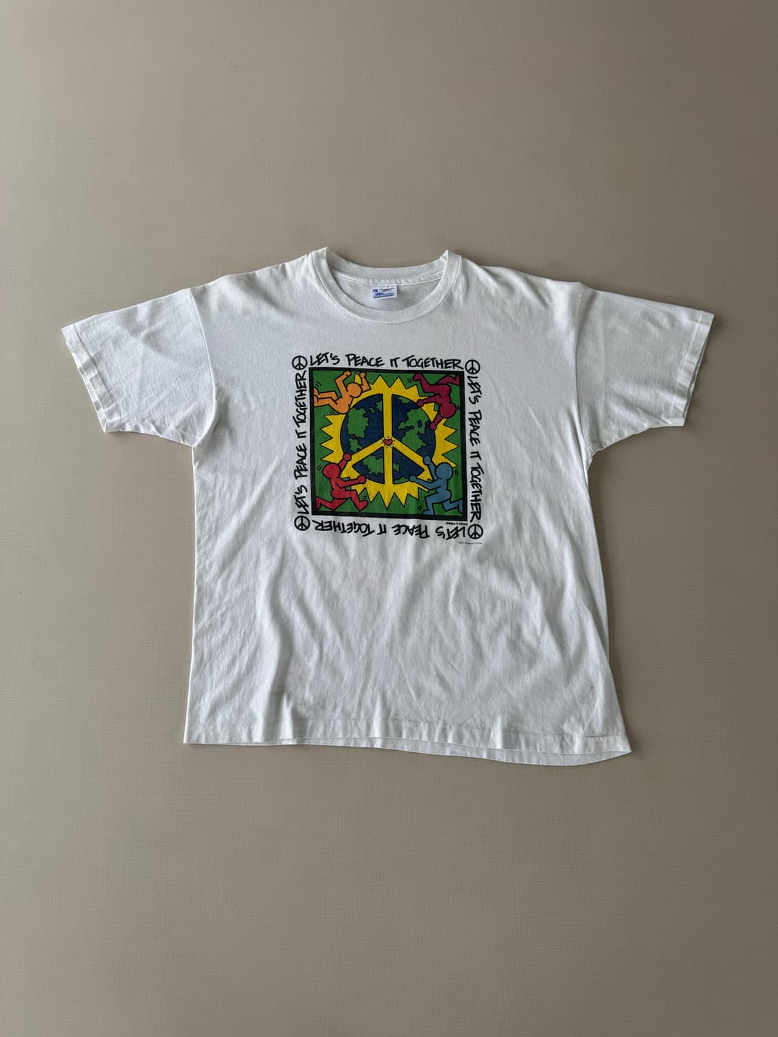 90s Lets Peace it together 티셔츠 상품이미지8