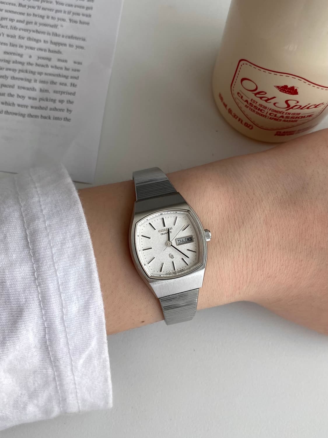 Citizen 시티즌 CQ 스노우 데이데이트 쿼츠 상품이미지8