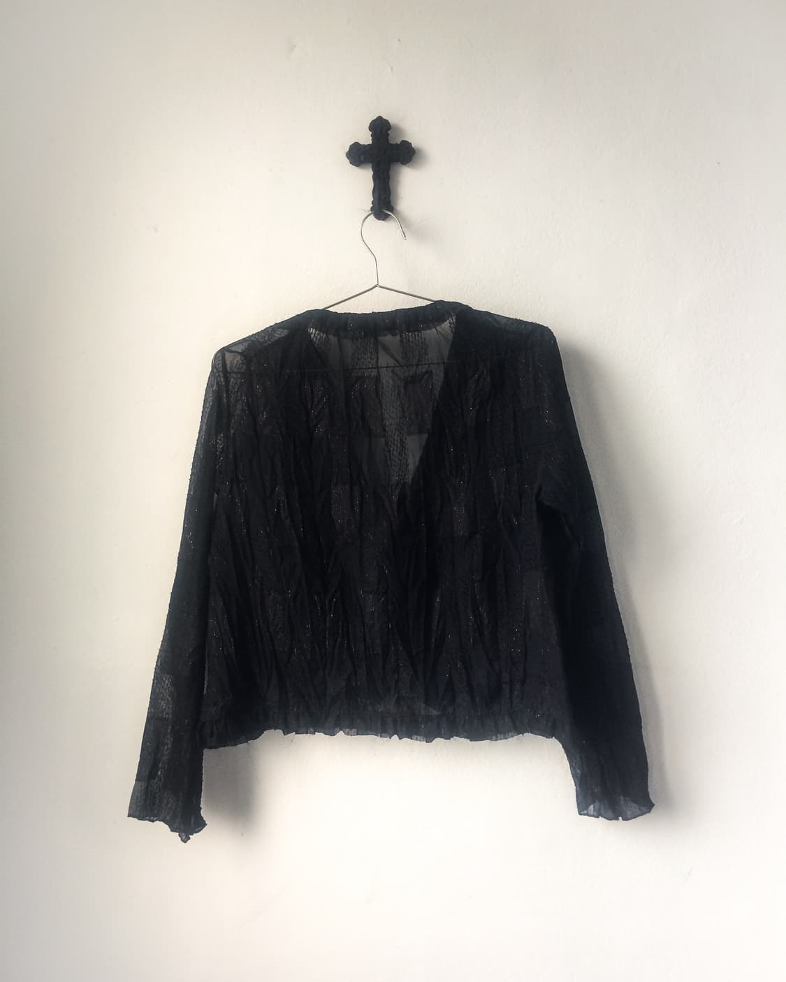 Glitter point see through jacket 상품이미지3