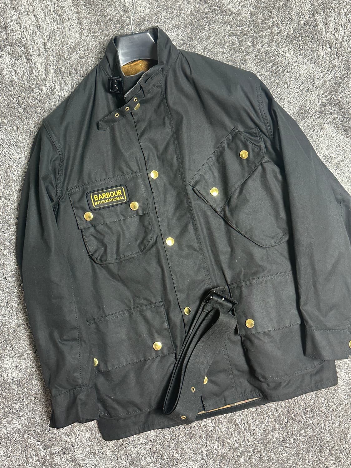 바버 인터네셔널 a7 왁스자켓 + 웜파일 내피 세트 36 사이즈 상품이미지2