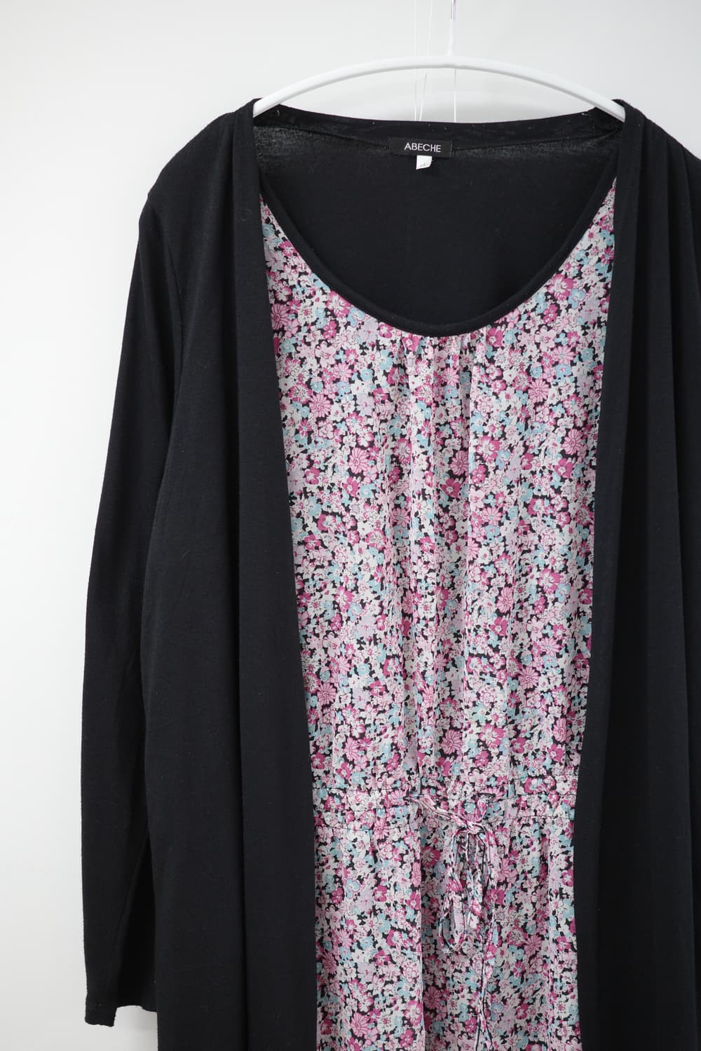 Layered cardian sleeve top  상품이미지7