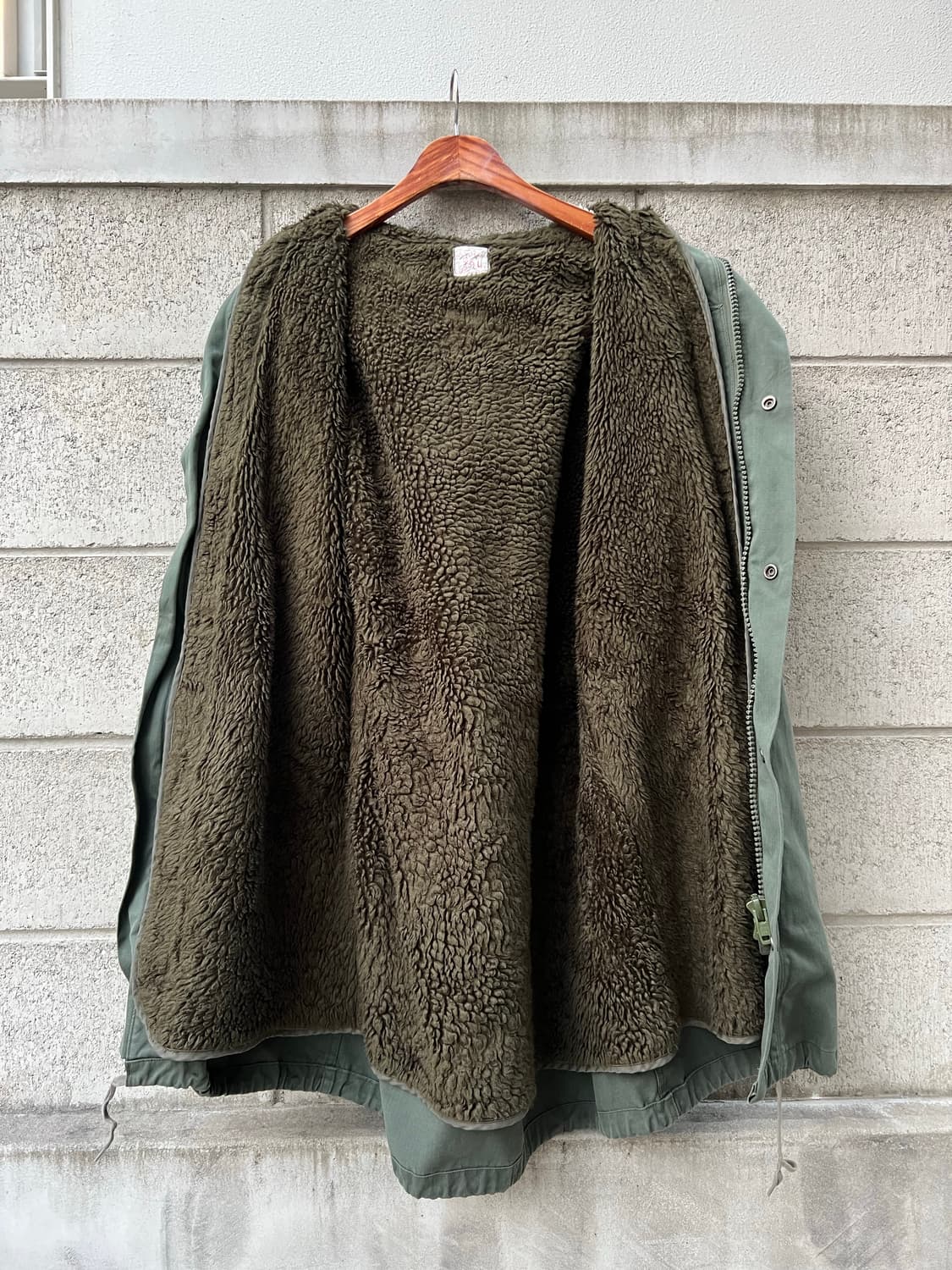 1970/80s FRENCH ARMY F-1 공군모즈파카 오리지널개파카 상품이미지3