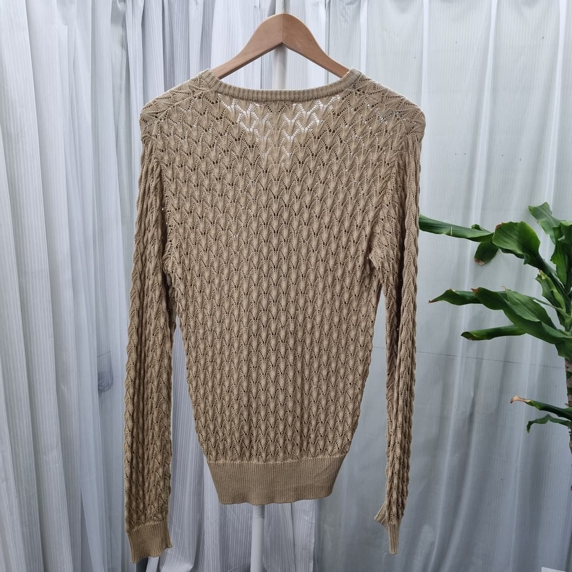 마가렛 호웰 리프 패턴 니트 가디건 1954 상품이미지2