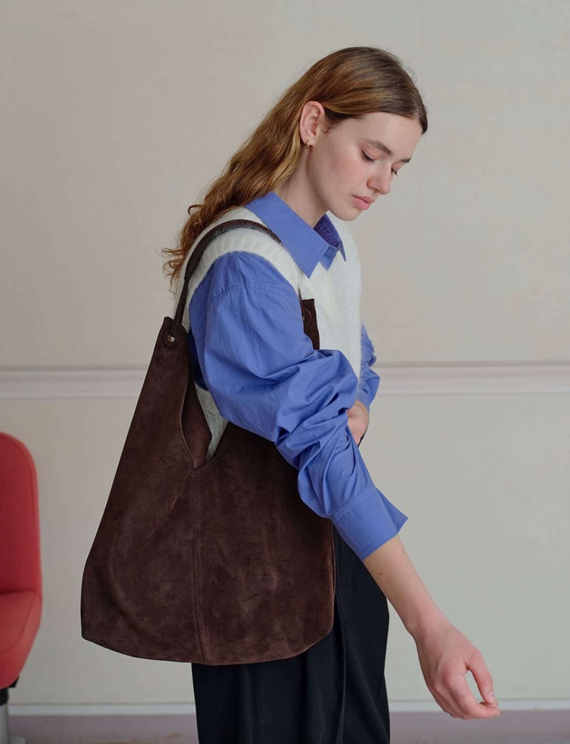 더라이(THE RYE) 스웨이드 호보백 상품이미지4