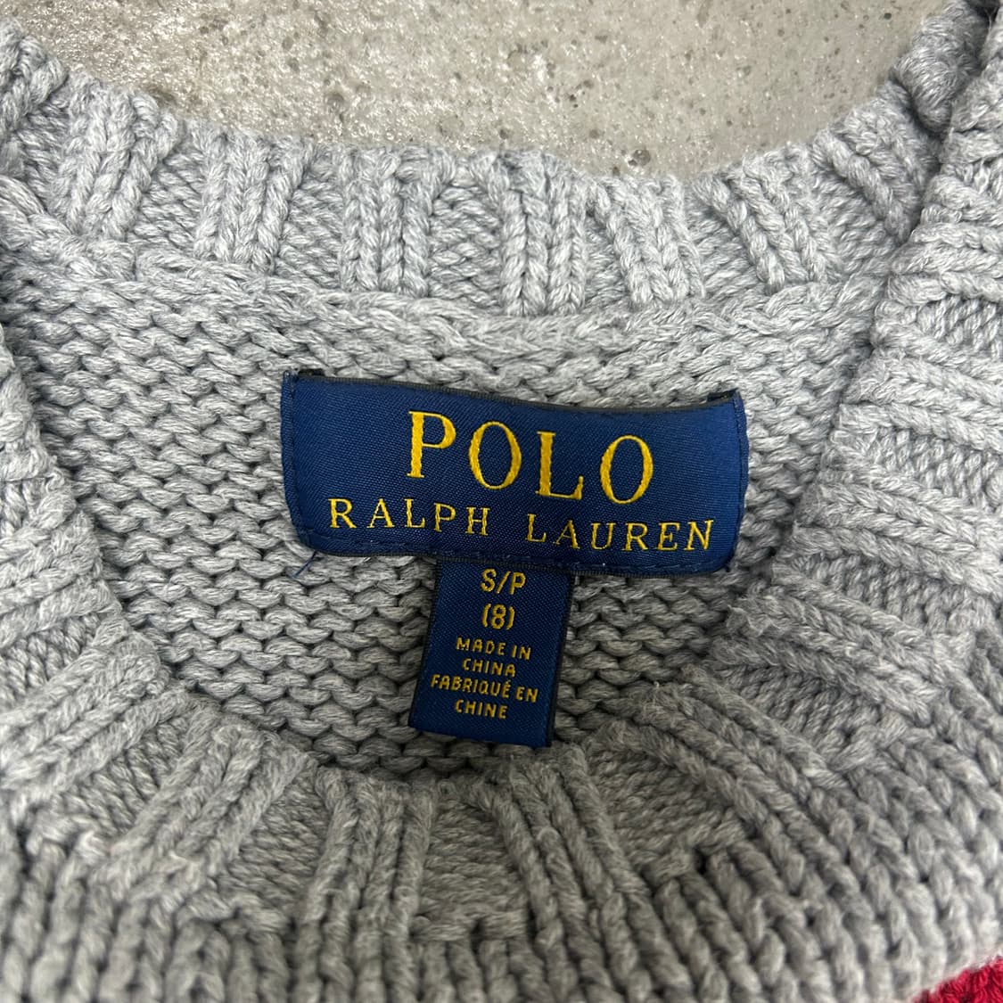 폴로 성조기 니트[1422] 상품이미지6