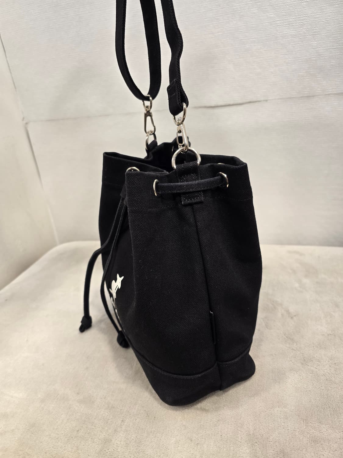 캉골 버킷백 블랙  숄더백 크로스백 가방 상품이미지4