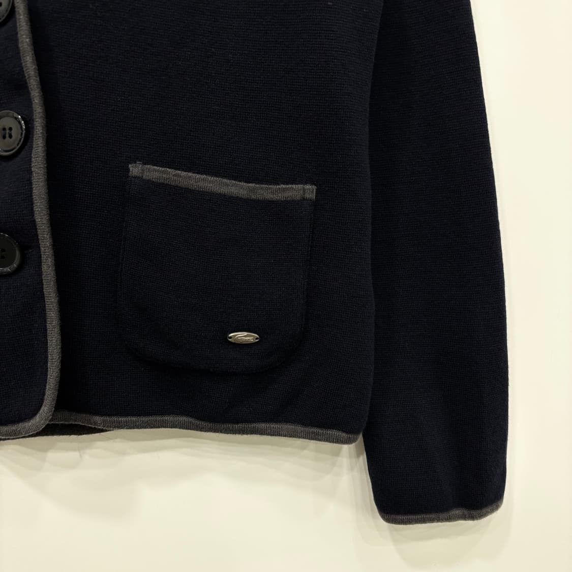 Lacoste 모리걸 니트 블레이저 자켓 상품이미지4