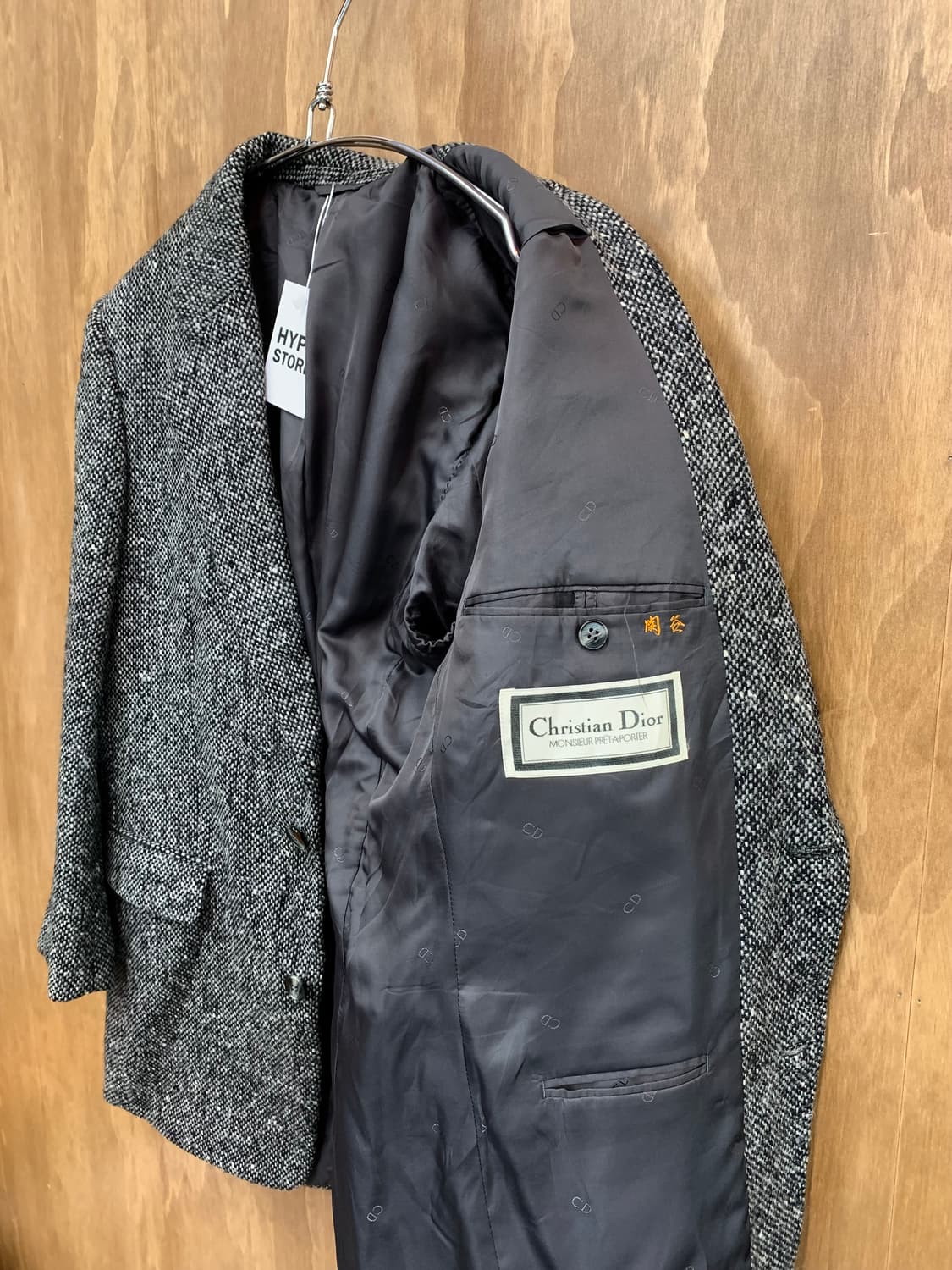 크리스찬 디올 트위드 투버튼 자켓 상품이미지6