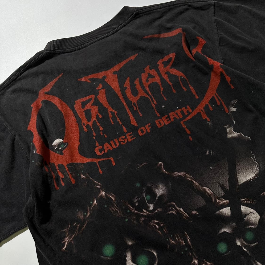 RockEagle 90‘s 오비추어리 싱글스티치 반팔 상품이미지8