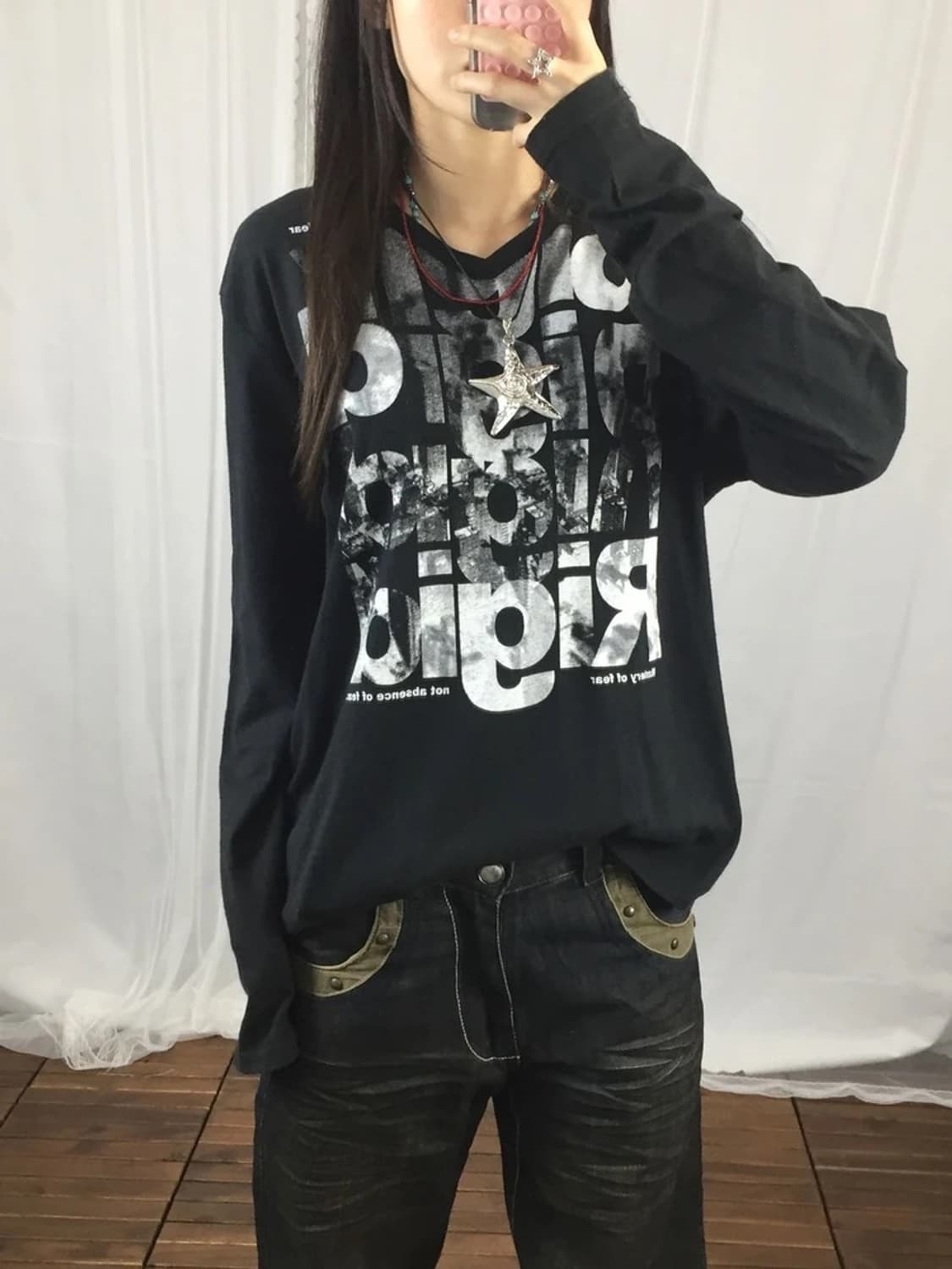Jpn T-Graphics Rigid Long Sleeve Tee 상품이미지3