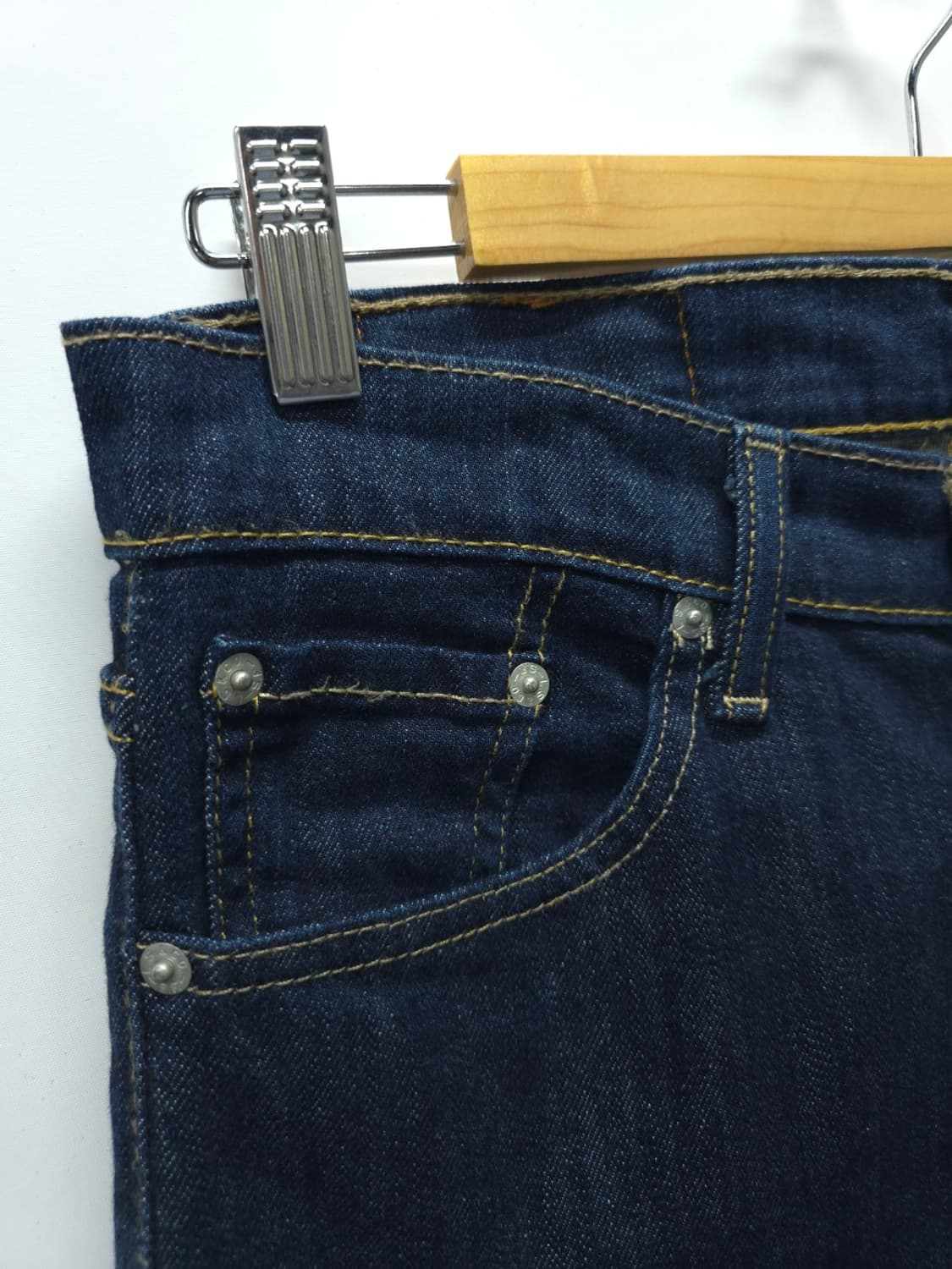 리바이스 513 슬림 스트레이트 진청 데님 팬츠 (30) 상품이미지2