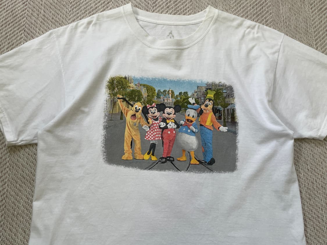 헤인즈 x 디즈니 미키마우스 반팔티셔츠  상품이미지3