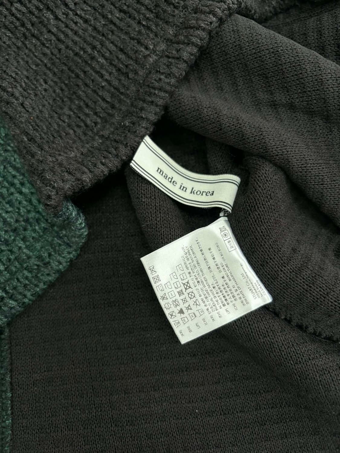 [L] 앤더슨벨 콘트라스트 바론 보트넥 니트 상품이미지6