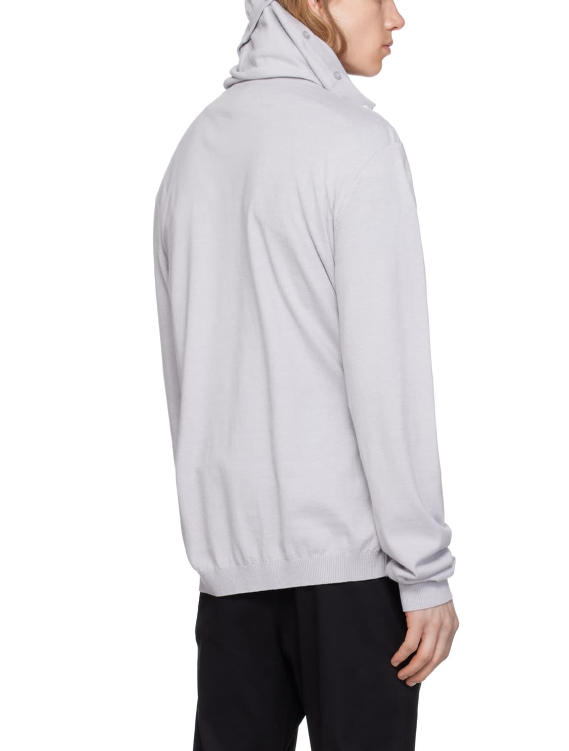 PAF 8.0 knit right hoodie grey 상품이미지2