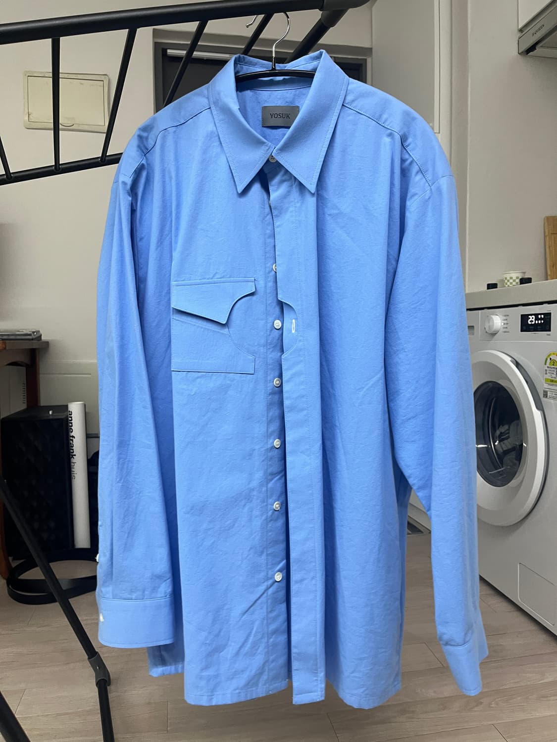 요석 Circle shirts(Blue) - 2사이즈 상품이미지1