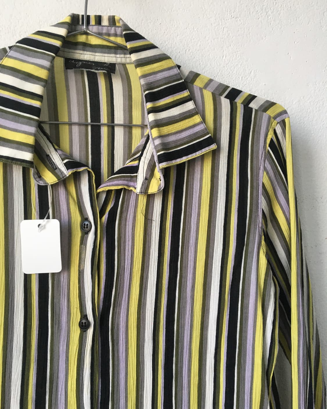 Agnes b stripe pattern shirt 상품이미지3