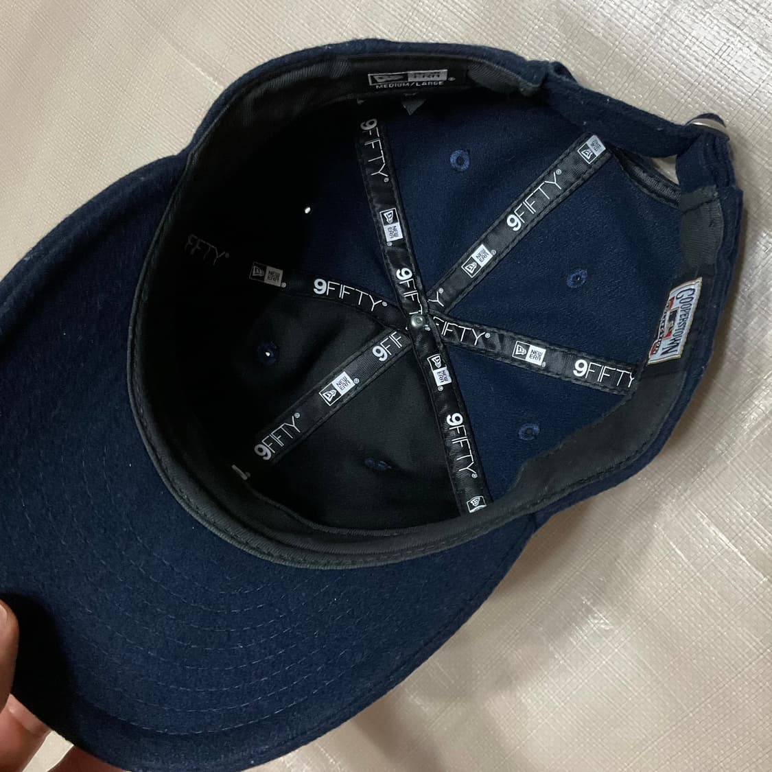 뉴에라 디트로이트 네이비 울 볼캡 상품이미지4
