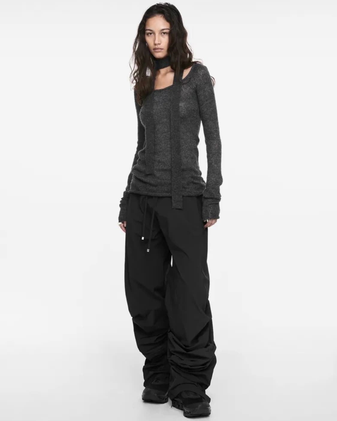 나체 Pintuck nylon pants size0 팝니다 상품이미지2