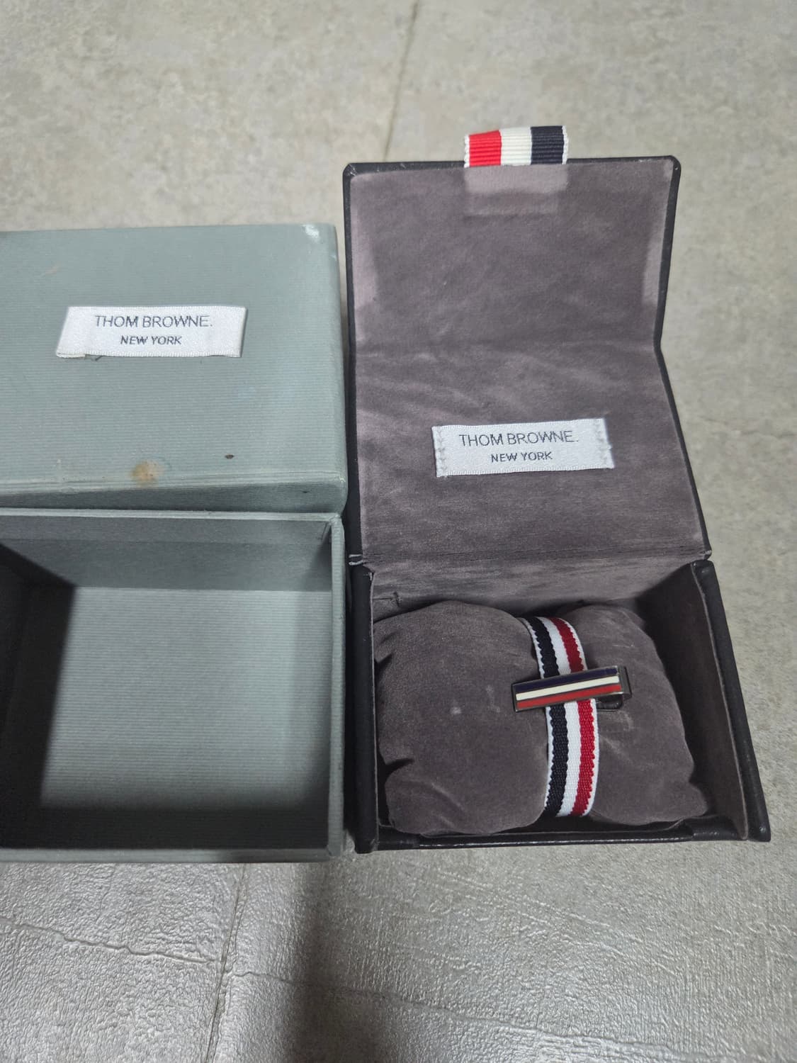 톰브라운 숏타이핀  삼선 풀셋 상품이미지3