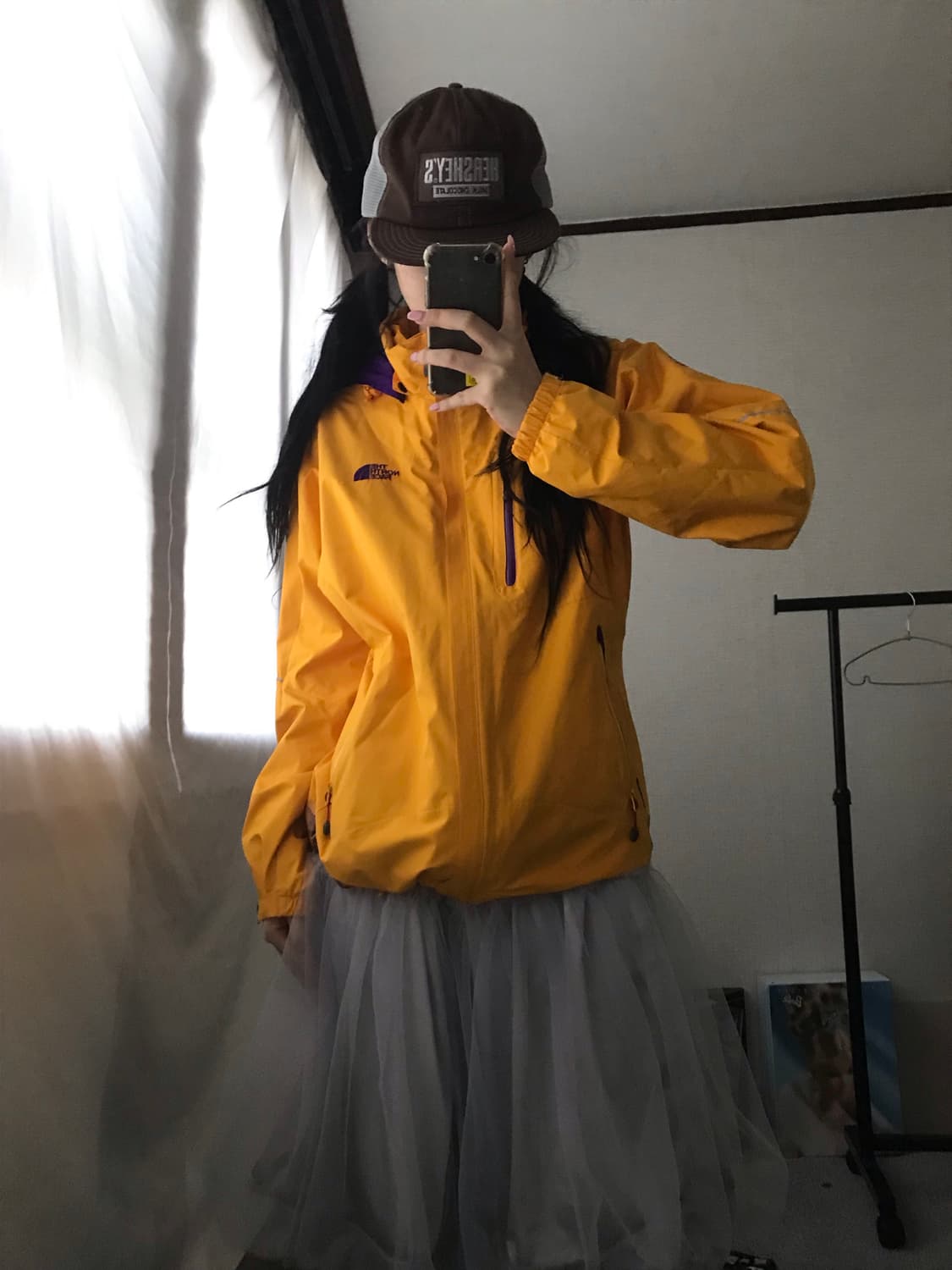 노페 옐로우 바람막이 상품이미지3