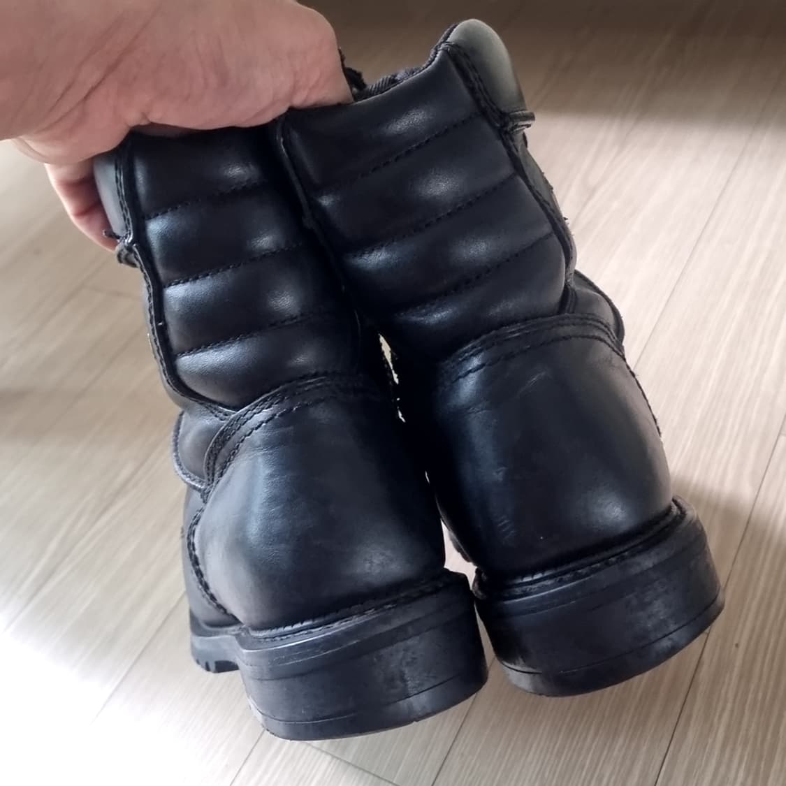 할리데이비슨 블랙 가죽 부츠(280) 상품이미지4