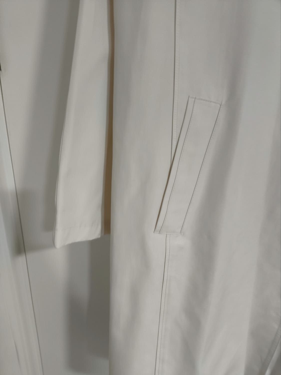 새거 85 리스트 면 나일론 혼방 코트 상품이미지3