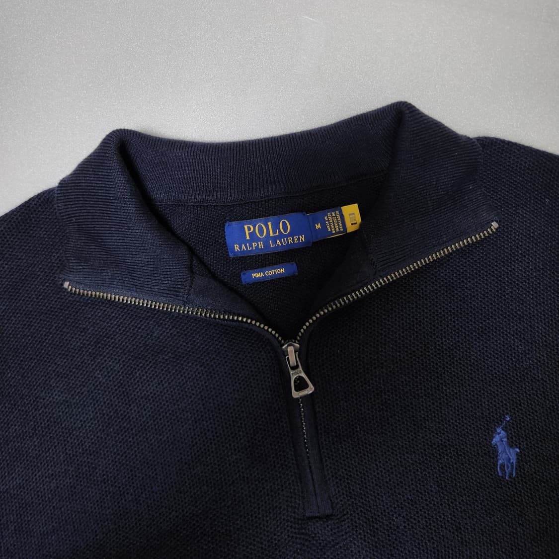 폴로 랄프로렌 하프집업 니트 M 상품이미지4
