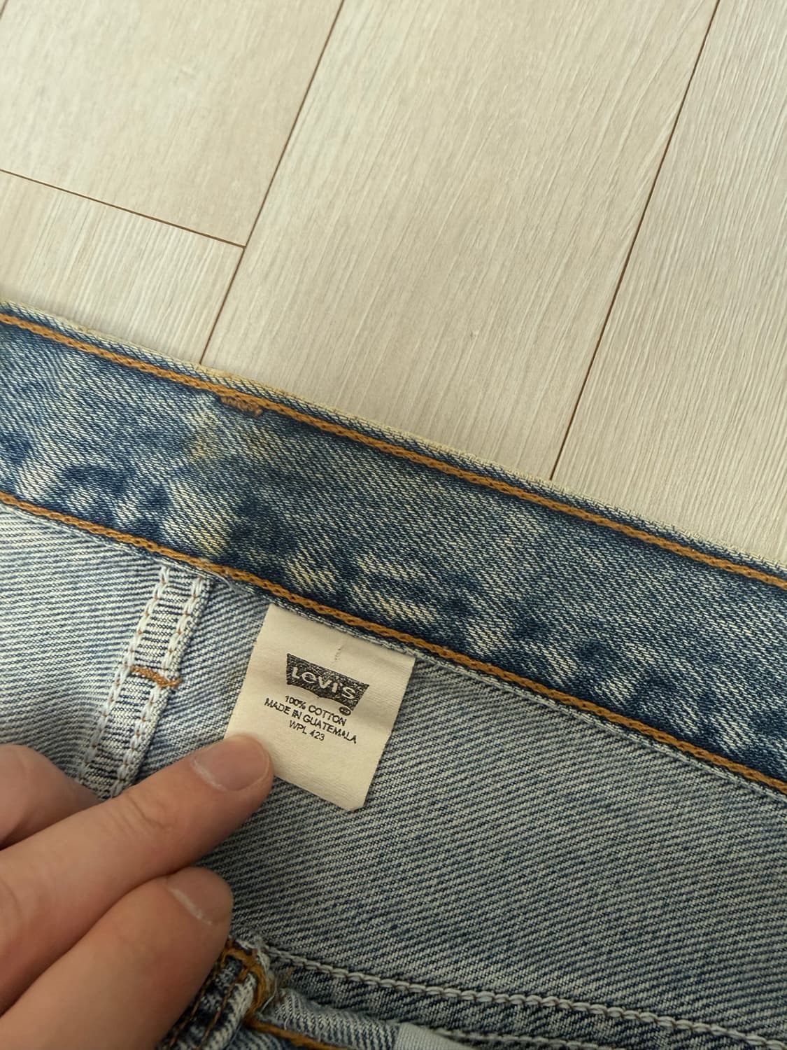 리바이스 501 빈티지 데님 청바지 32-33 size 상품이미지4