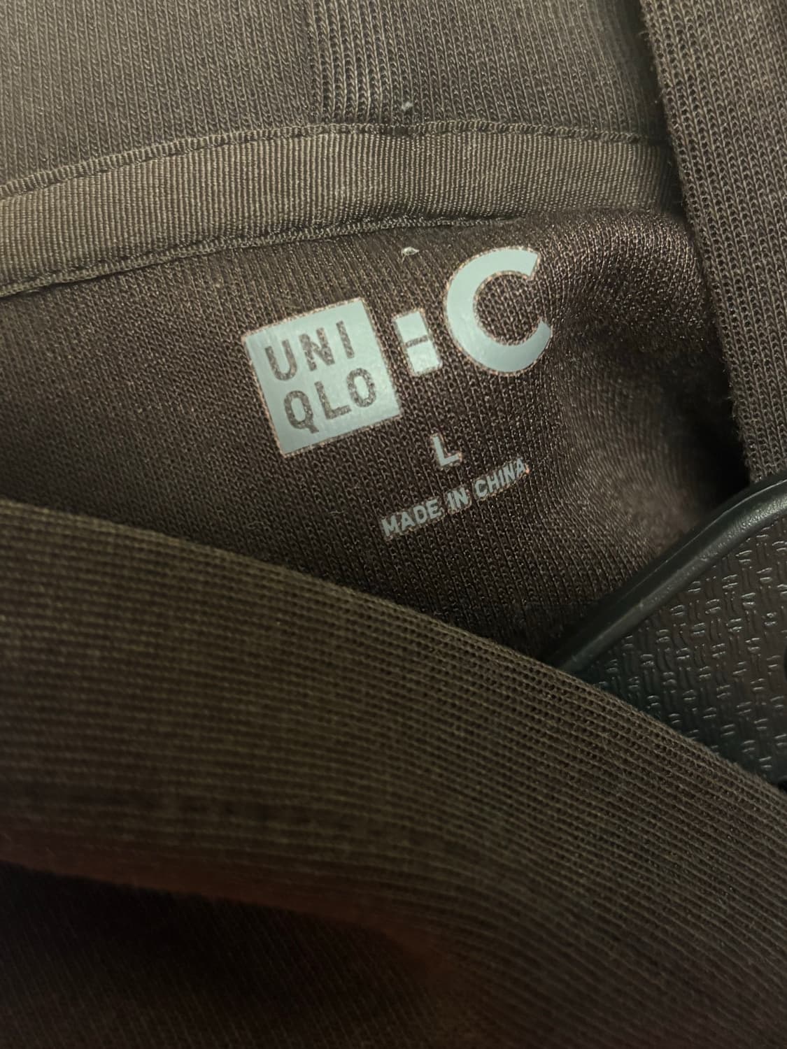 유니클로 c 브라운 후디 상품이미지3