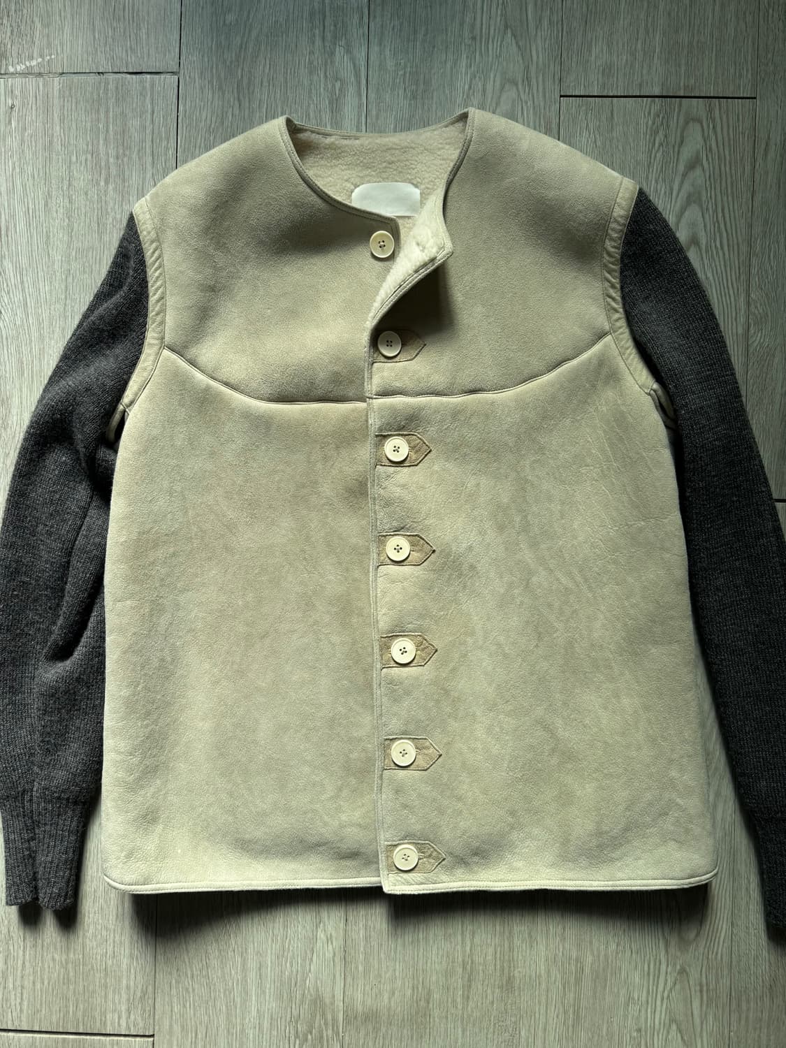 마르지엘라 아티저널 시어링 자켓 상품이미지3