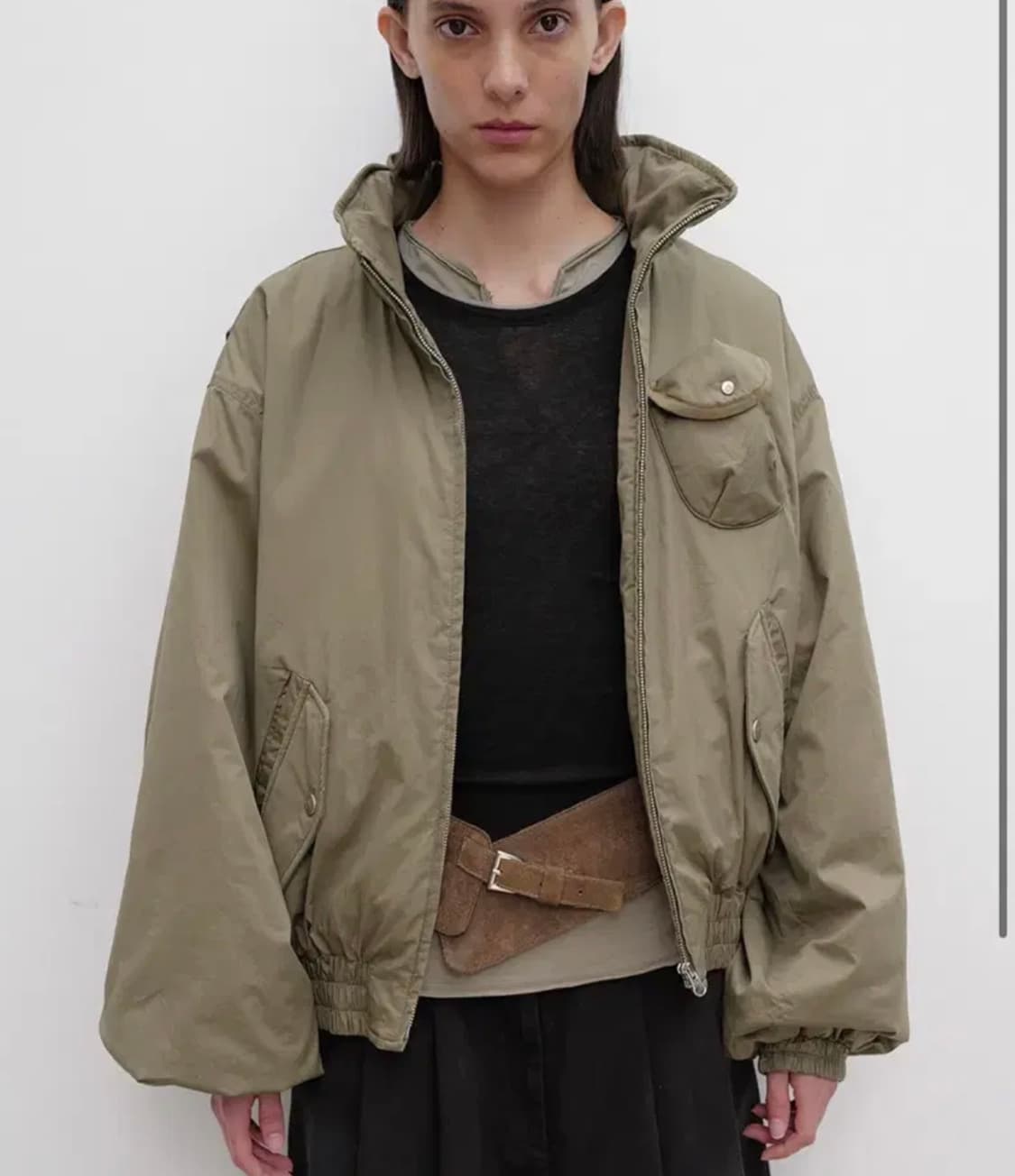 오픈와이와이 코튼 카고 봄버 자켓 상품이미지1