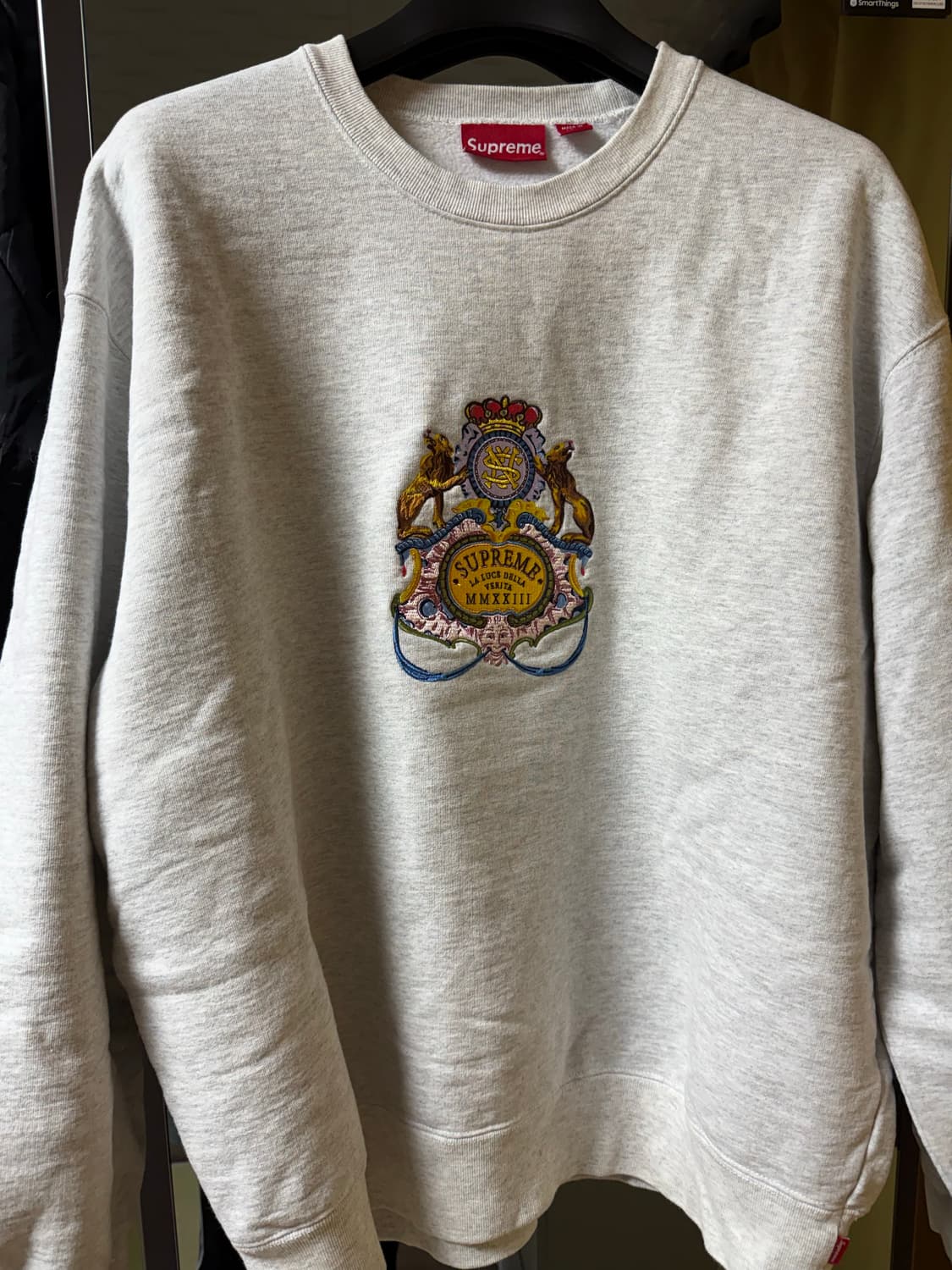 슈프림 크레스트 크루넥 맨투맨L 상품이미지2