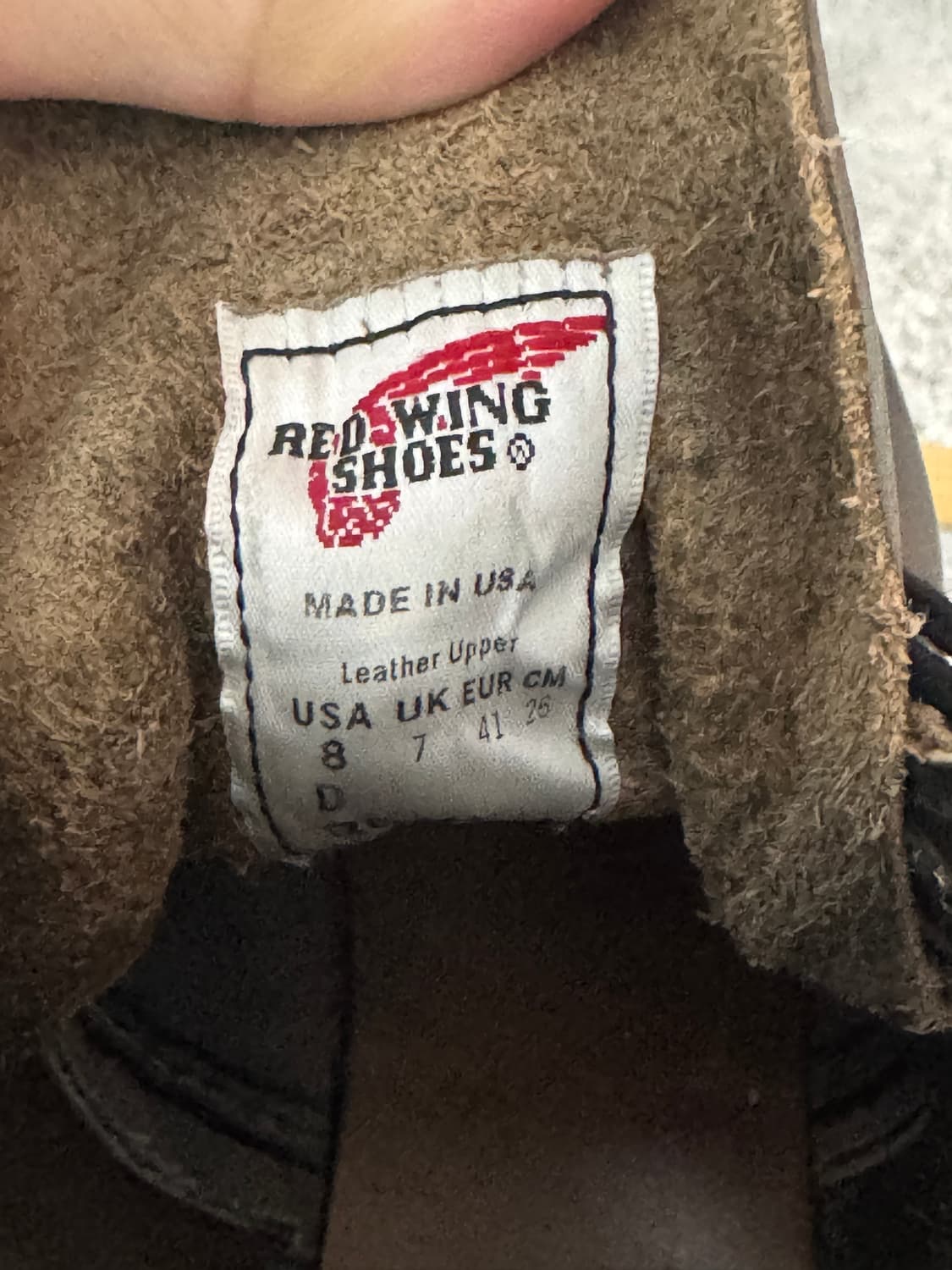 레드윙 아이언레인저 8086 차콜 260 단종모델 상품이미지3