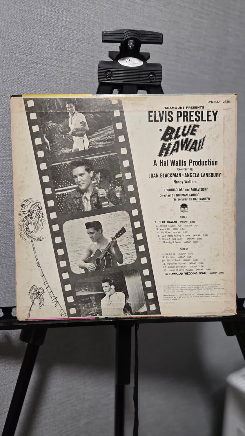 Elvis 엘비스 Blue Hawaii LP 중고엘피 희귀엘피 상품이미지2