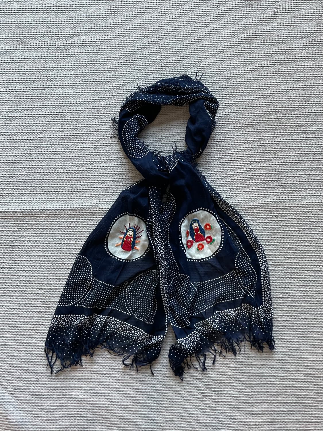 캐피탈 레이온 프린지 스카프 상품이미지1