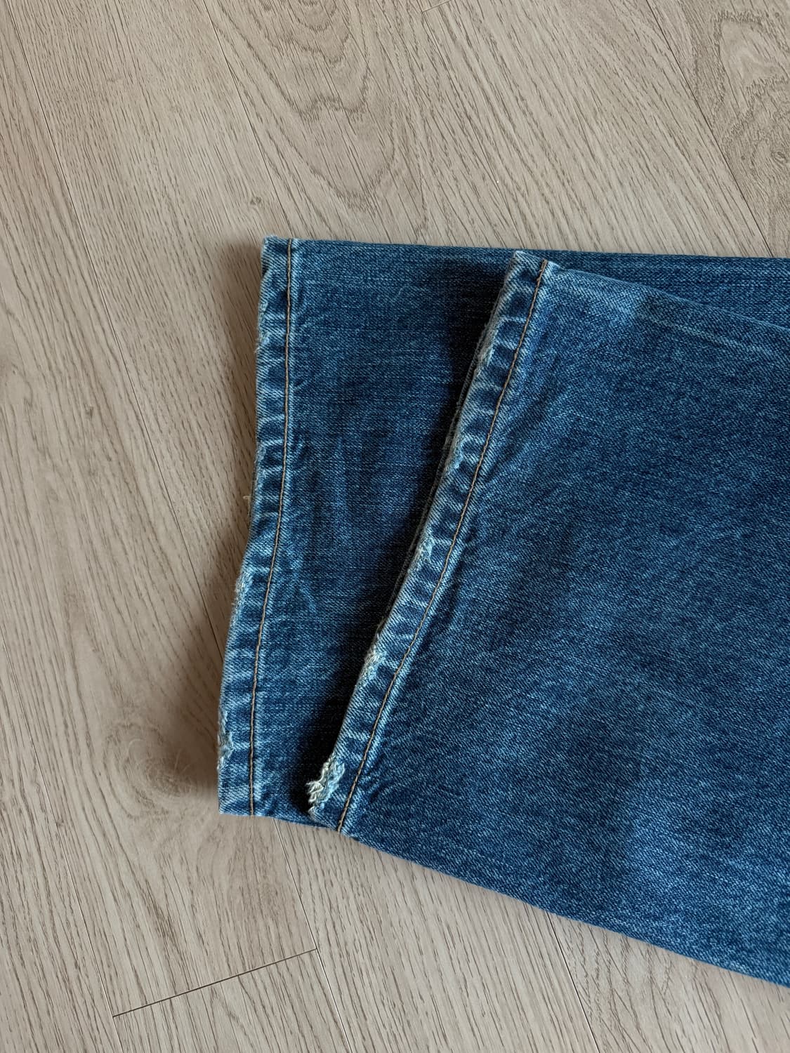 파사드패턴 부츠컷데님 빈티지워싱 상품이미지9