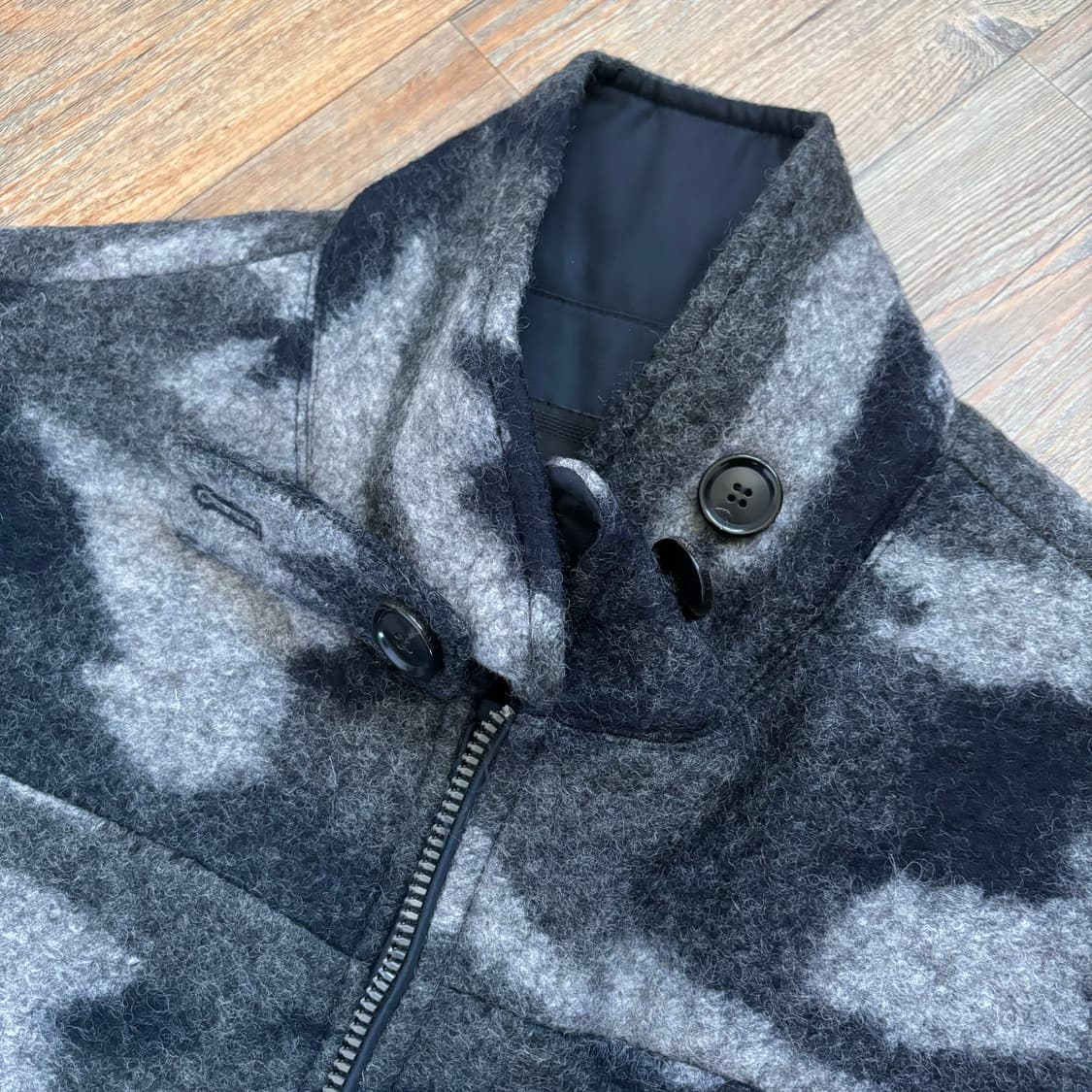 탑기어 캐주얼 카모 코트 투톤 100  상품이미지4