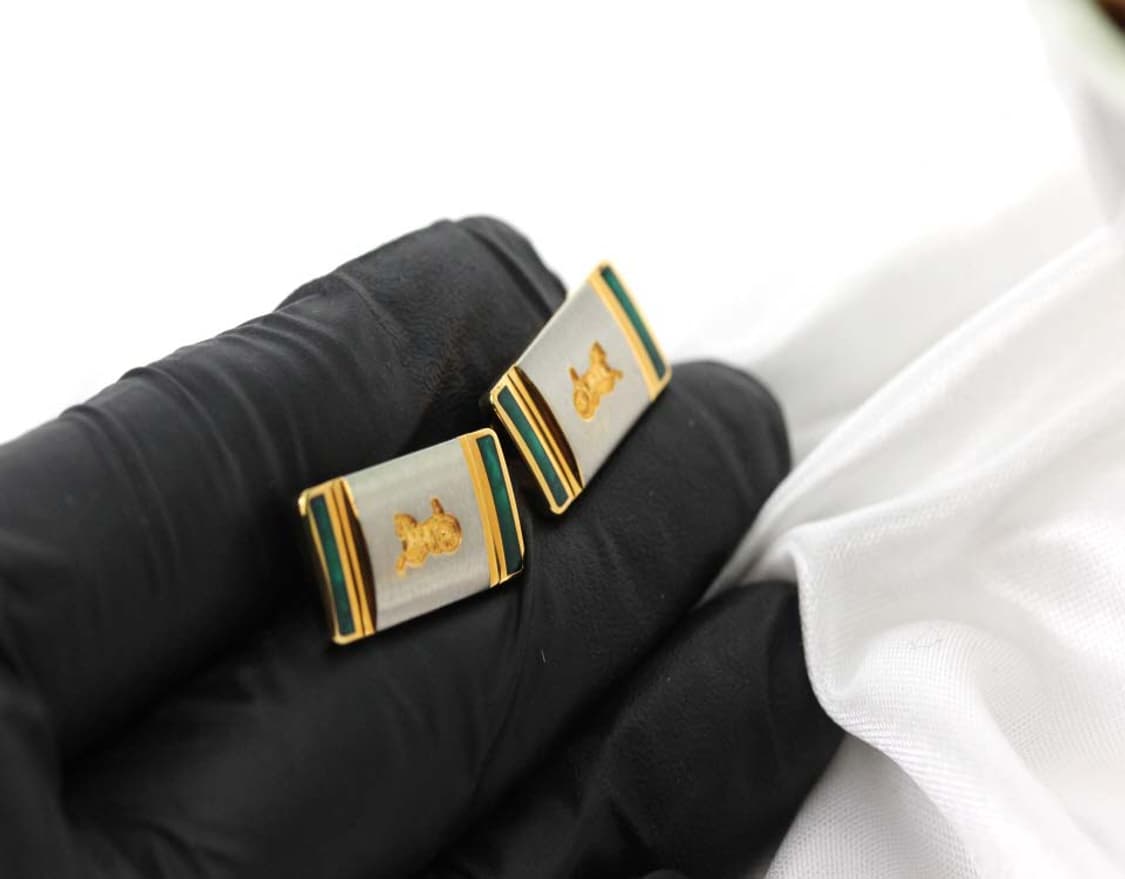 셀린느 미사용 S등급 남자 명품 커프스 빈티지 상품이미지5