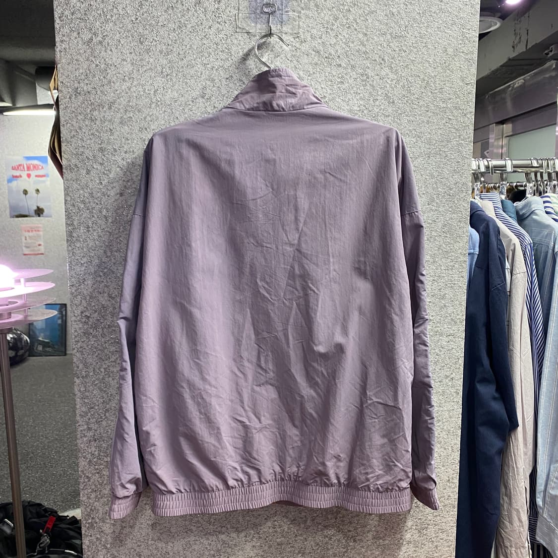 아디다스 우븐 락업 트랙탑 라벤더 자켓 B4148 상품이미지6