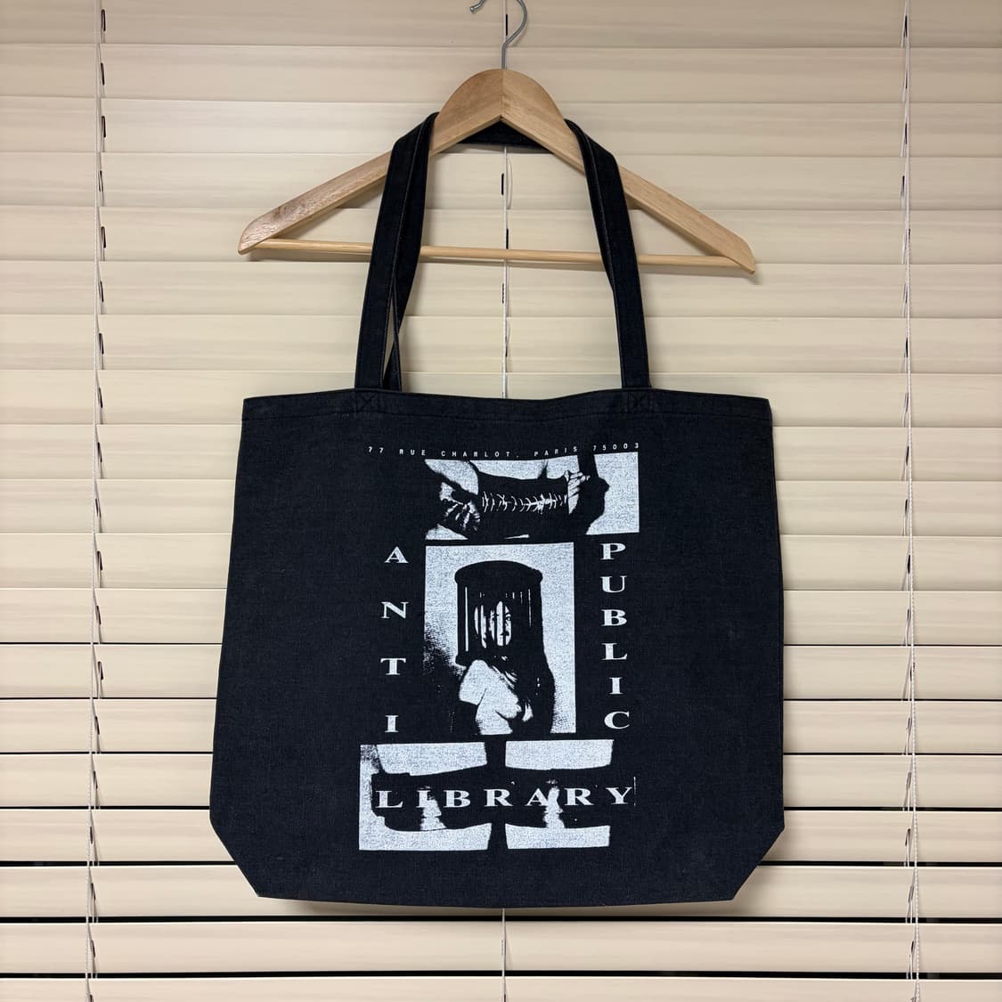 ERD 앙팡 리쉬 데프리메 안티 퍼블릭 라이브러리 토트백 가방 OS 상품이미지1