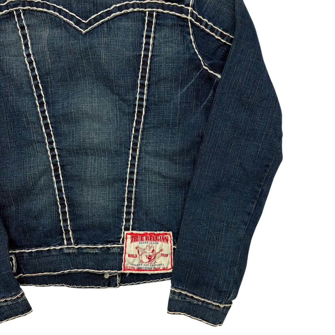 트루 릴리전 월드 투어 지미 슈퍼 T 스티치 데님 자켓 S 상품이미지6