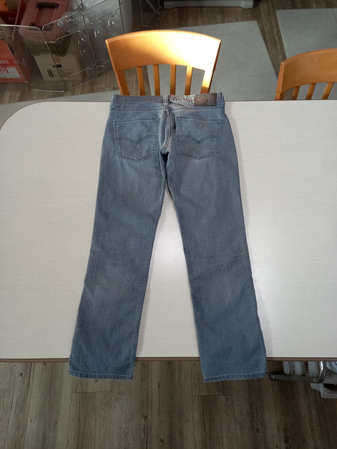 32 리바이스511 워싱 스판 슬림일자진 챠콜블루 32-310 상품이미지2