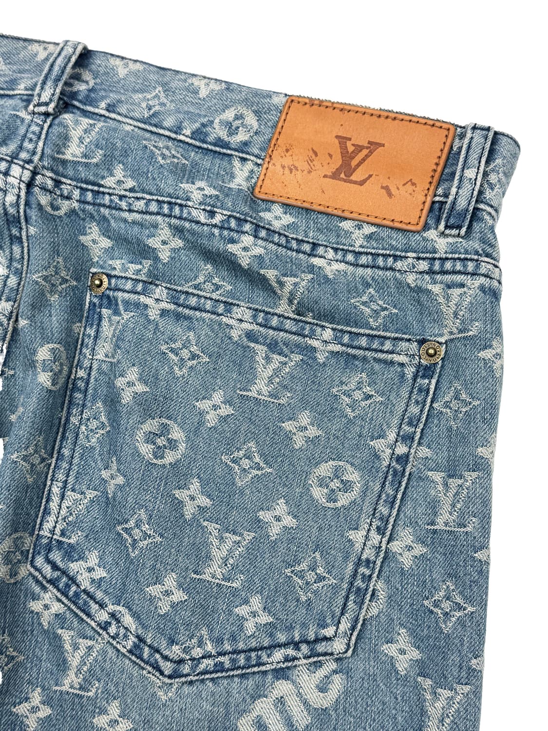 슈프림 x 루이비통 자카드 데님 5-포켓 진 상품이미지5