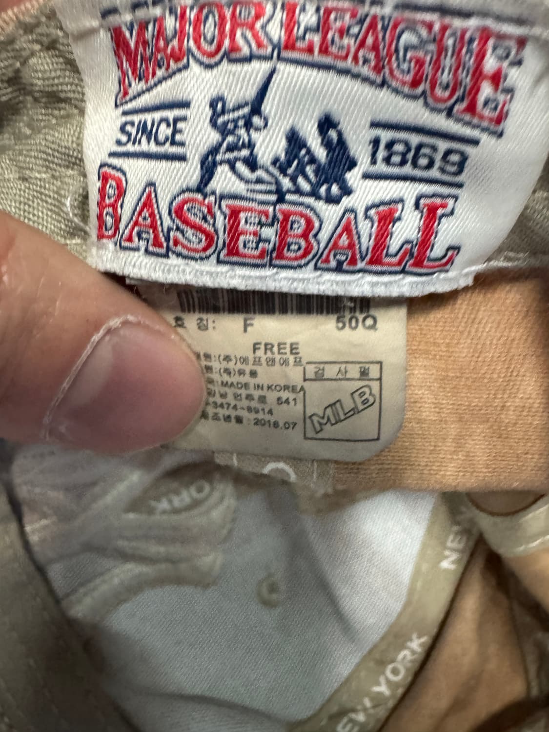 MLB 엠엘비 모노그램 양키스 볼캡 상품이미지4